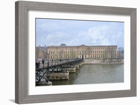 Pont des Arts-Cora Niele-Framed Giclee Print