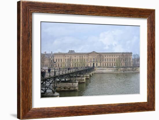 Pont des Arts-Cora Niele-Framed Giclee Print