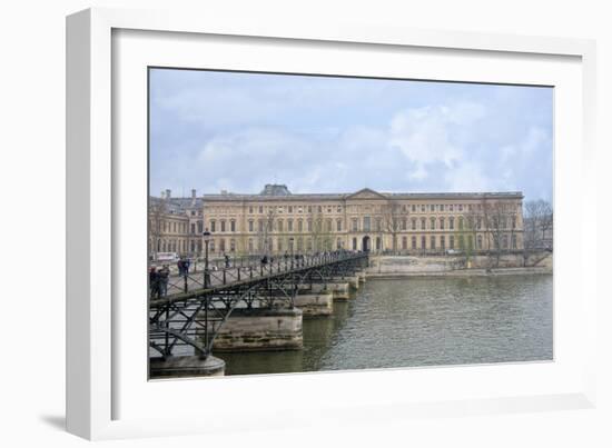 Pont des Arts-Cora Niele-Framed Giclee Print