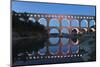 Pont Du Gard, Roman Aqueduct, River Gard, Languedoc-Roussillon, France-Markus Lange-Mounted Photographic Print