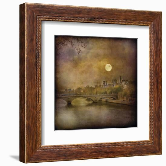 Pont Louis Phillipe-Dawne Polis-Framed Art Print