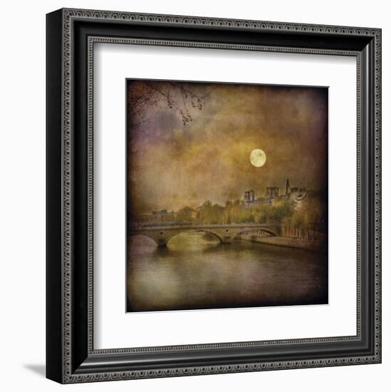 Pont Louis Phillipe-Dawne Polis-Framed Art Print