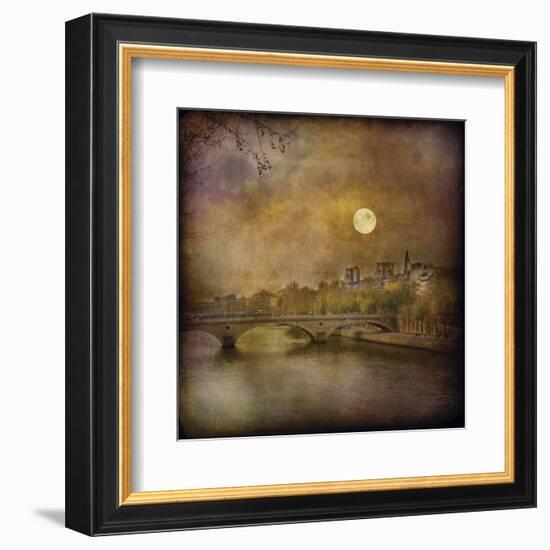 Pont Louis Phillipe-Dawne Polis-Framed Art Print