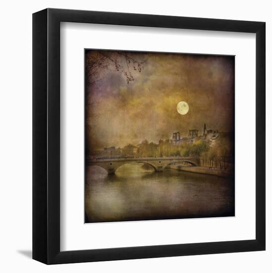 Pont Louis Phillipe-Dawne Polis-Framed Art Print