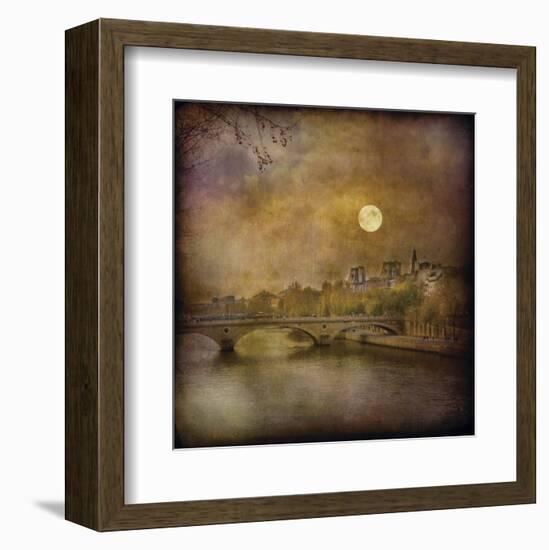 Pont Louis Phillipe-Dawne Polis-Framed Art Print