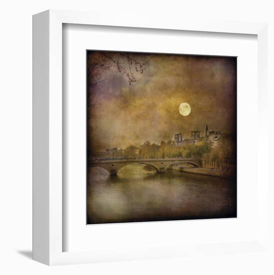 Pont Louis Phillipe-Dawne Polis-Framed Art Print