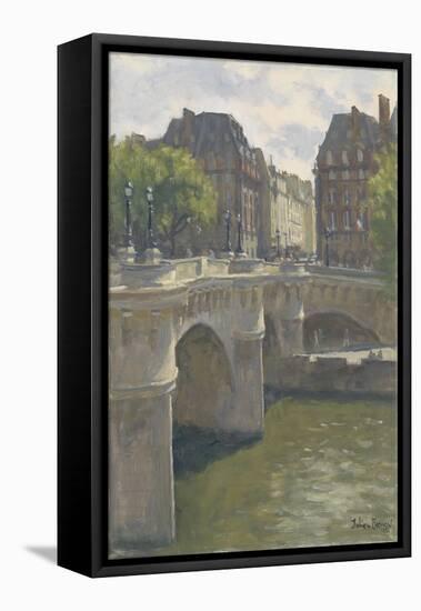 Pont Neuf, 2010-Julian Barrow-Framed Premier Image Canvas