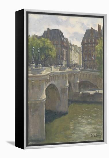 Pont Neuf, 2010-Julian Barrow-Framed Premier Image Canvas