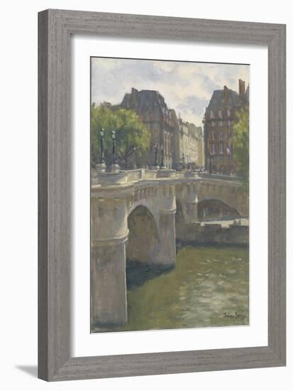 Pont Neuf, 2010-Julian Barrow-Framed Giclee Print