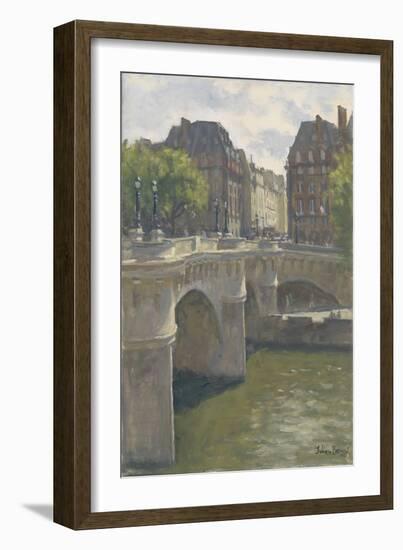 Pont Neuf, 2010-Julian Barrow-Framed Giclee Print