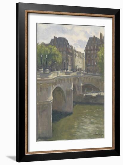 Pont Neuf, 2010-Julian Barrow-Framed Giclee Print