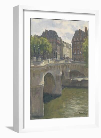 Pont Neuf, 2010-Julian Barrow-Framed Giclee Print