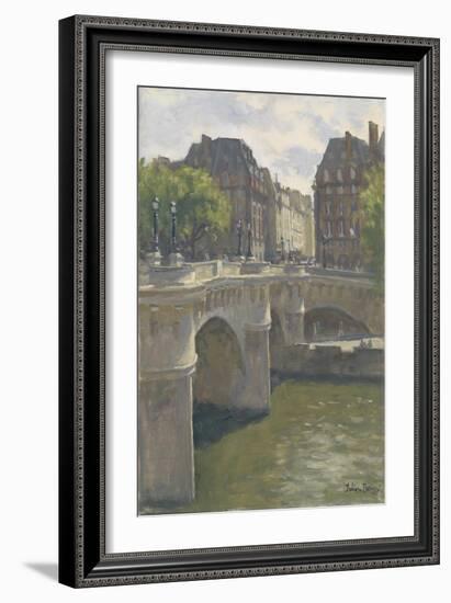 Pont Neuf, 2010-Julian Barrow-Framed Giclee Print