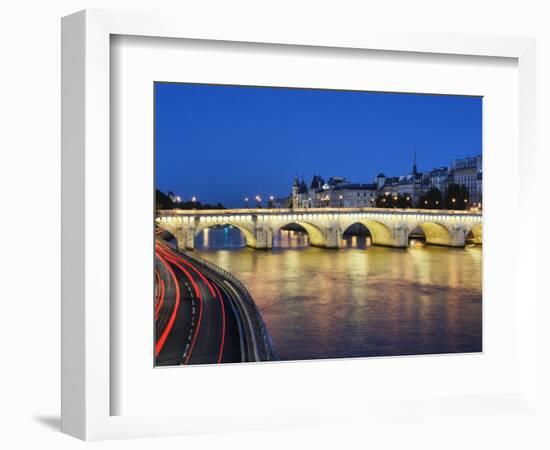 Pont Neuf at twilight-Rudy Sulgan-Framed Photographic Print