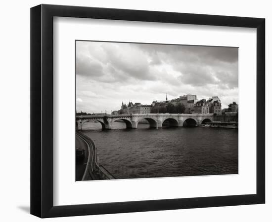 Pont Neuf Bridge and the Conciergerie in the background, Paris, France-Murat Taner-Framed Photographic Print