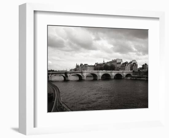 Pont Neuf Bridge and the Conciergerie in the background, Paris, France-Murat Taner-Framed Photographic Print