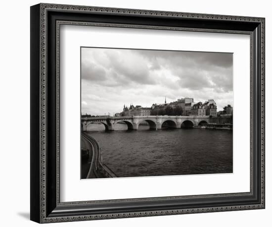 Pont Neuf Bridge and the Conciergerie in the background, Paris, France-Murat Taner-Framed Photographic Print