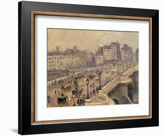 Pont Neuf - Brouillard, 1902-Camille Pissarro-Framed Giclee Print