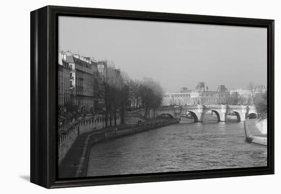Pont Neuf over the River Seine, Paris, as Seen from the Boulevard Du Palais on the Pont Au Change-Robert Such-Framed Premier Image Canvas