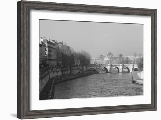 Pont Neuf over the River Seine, Paris, as Seen from the Boulevard Du Palais on the Pont Au Change-Robert Such-Framed Photographic Print