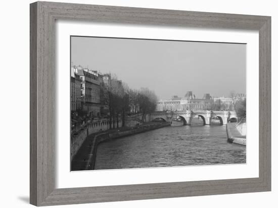 Pont Neuf over the River Seine, Paris, as Seen from the Boulevard Du Palais on the Pont Au Change-Robert Such-Framed Photographic Print