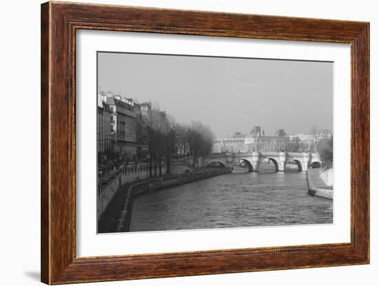 Pont Neuf over the River Seine, Paris, as Seen from the Boulevard Du Palais on the Pont Au Change-Robert Such-Framed Photographic Print