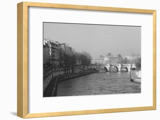 Pont Neuf over the River Seine, Paris, as Seen from the Boulevard Du Palais on the Pont Au Change-Robert Such-Framed Photographic Print