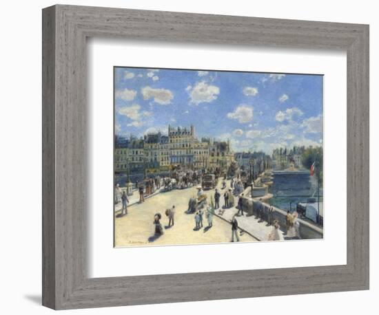 Pont Neuf, Paris, 1872-Pierre-Auguste Renoir-Framed Giclee Print