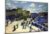 Pont-Neuf-Pierre-Auguste Renoir-Mounted Art Print