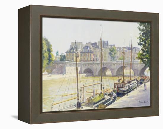 Pont Neuf-Julian Barrow-Framed Premier Image Canvas