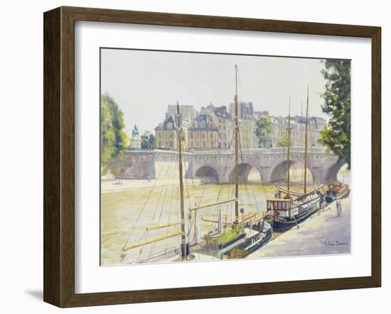 Pont Neuf-Julian Barrow-Framed Giclee Print
