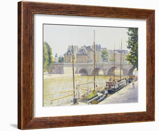 Pont Neuf-Julian Barrow-Framed Giclee Print