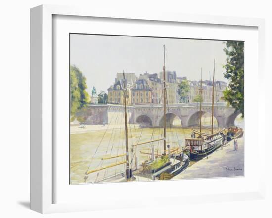 Pont Neuf-Julian Barrow-Framed Giclee Print