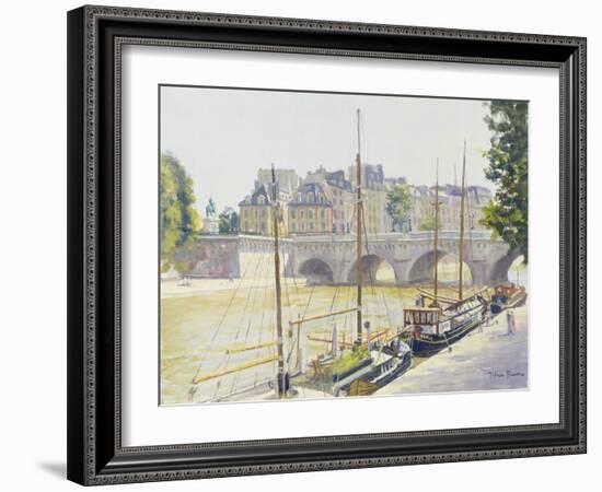 Pont Neuf-Julian Barrow-Framed Giclee Print