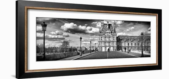 Pont Royal and the Louvre Museum - Paris - France-Philippe Hugonnard-Framed Photographic Print