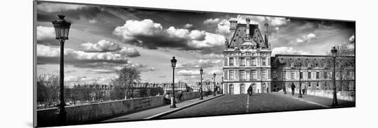 Pont Royal and the Louvre Museum - Paris - France-Philippe Hugonnard-Mounted Photographic Print