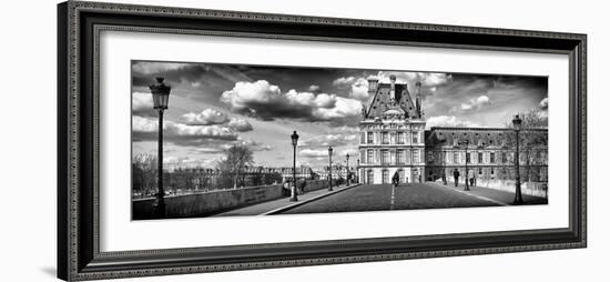 Pont Royal and the Louvre Museum - Paris - France-Philippe Hugonnard-Framed Photographic Print