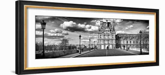 Pont Royal and the Louvre Museum - Paris - France-Philippe Hugonnard-Framed Photographic Print