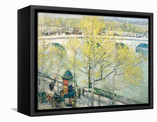 Pont Royal, Paris, 1897-Childe Hassam-Framed Premier Image Canvas