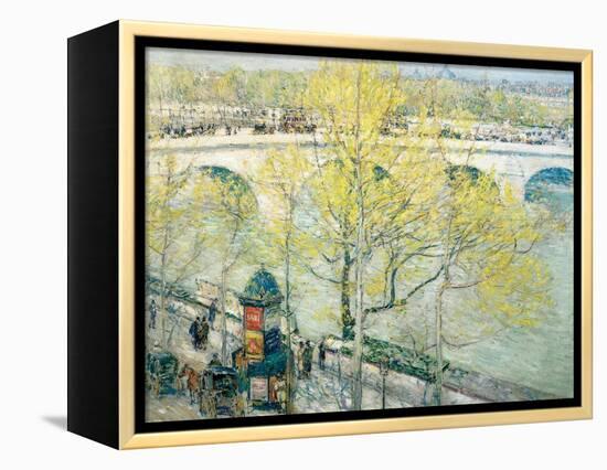 Pont Royal, Paris, 1897-Childe Hassam-Framed Premier Image Canvas