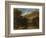 Pont-Y-Pair, Conwy, 1851 (Oil on Canvas)-David Cox-Framed Giclee Print