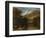 Pont-Y-Pair, Conwy, 1851 (Oil on Canvas)-David Cox-Framed Giclee Print
