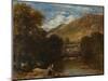 Pont-Y-Pair, Conwy, 1851 (Oil on Canvas)-David Cox-Mounted Giclee Print