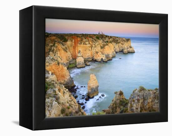 Ponta Da Piedade, Lagos, Algarve, Portugal-Michele Falzone-Framed Premier Image Canvas