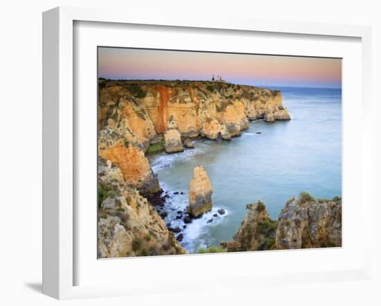 Ponta Da Piedade, Lagos, Algarve, Portugal-Michele Falzone-Framed Photographic Print