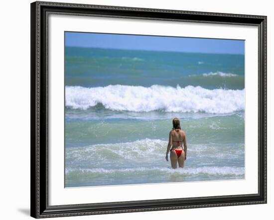 Ponta Negra Beach, Natal, Rio Grande Do Norte State, Brazil, South America-Sergio Pitamitz-Framed Photographic Print