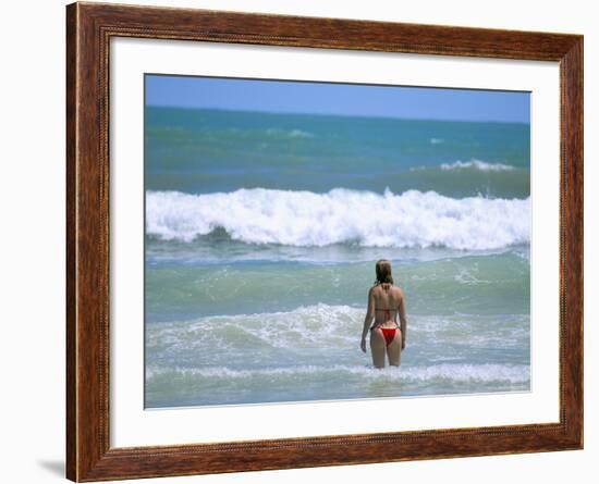 Ponta Negra Beach, Natal, Rio Grande Do Norte State, Brazil, South America-Sergio Pitamitz-Framed Photographic Print