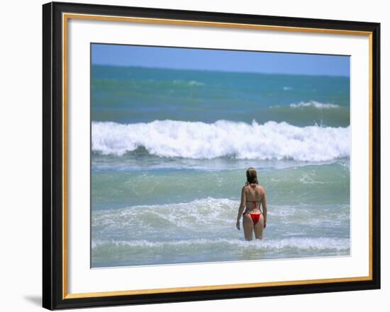 Ponta Negra Beach, Natal, Rio Grande Do Norte State, Brazil, South America-Sergio Pitamitz-Framed Photographic Print