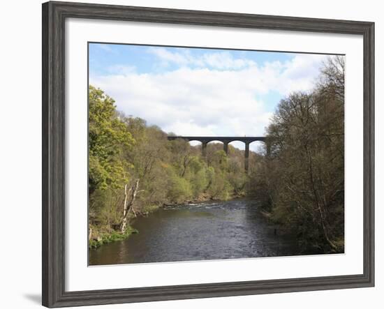 Pontcysyllte Aqueduct, UNESCO World Heritage Site, Llangollen, Denbighshire, North Wales, UK-Wendy Connett-Framed Photographic Print