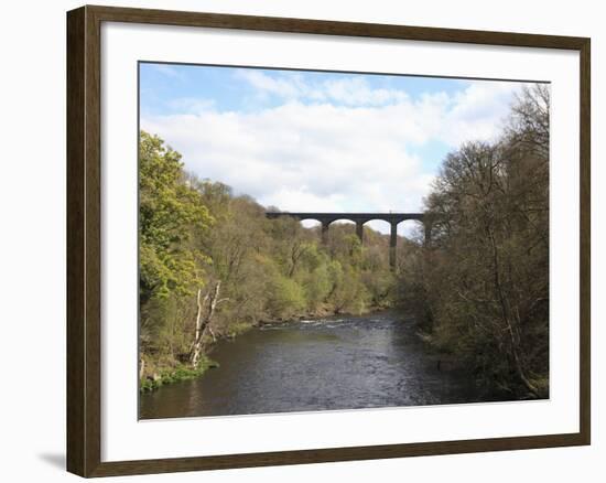 Pontcysyllte Aqueduct, UNESCO World Heritage Site, Llangollen, Denbighshire, North Wales, UK-Wendy Connett-Framed Photographic Print